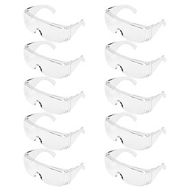 Anti-fog Type Safety Glasses Goggles Protective Eyewear Transparent PC Material Anti-dust Anti-splash Anti-droplets