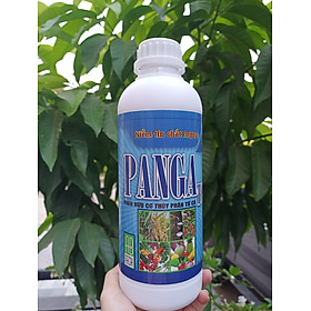 Phân bón đạm cá Panga TC cung cấp amino acids và khoáng chất cho cây, giúp bộ rễ khỏe, lá to, dày, trái ngọt (Chai 1L)