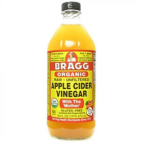 Giấm Táo Hữu Cơ Bragg Nhập Khẩu Chính Hãng Từ Mỹ