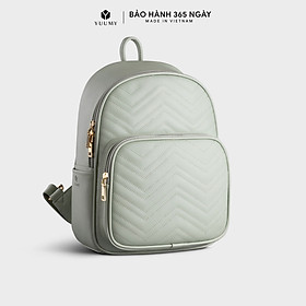 Balo da nữ cỡ trung họa tiết Yuumy Seasand YBA57 - Xanh ngọc