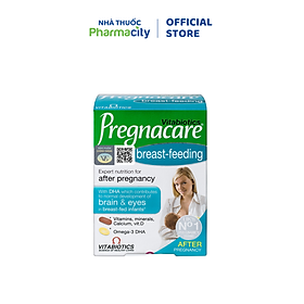 Thực phẩm bảo vệ sức khỏe Vitabiotics Pregnacare Breast-feeding (Hộp 84 viên)