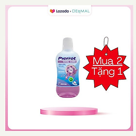 [ Mua 2 tặng 1] Nước súc miệng chăm sóc răng toàn diện giúp thơm miệng ngừa sâu răng PIERROT 500ml