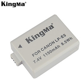 Pin sạc Kingma Ver 3 cho Canon LP-E5 (Sạc Type C siêu nhanh), Hàng chính hãng