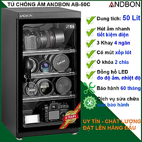 Mua Tủ chống ẩm Andbon AB-50C  50 lít - Hàng chính hãng