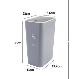 Mua Thùng Rác Nhựa Phong Cách Bắc Âu .Thùng Rác Sang Chảnh  Thùng Rác MIni