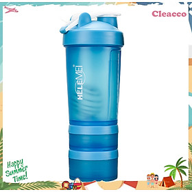 Bình nước thể thao thân tháo rời tiện lợi chất liệu nhựa Cleacco