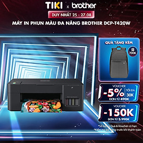 Máy in phun màu đa năng Brother DCP-T420W