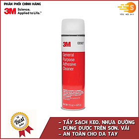 Dung Dịch Tẩy Nhựa Đường Đa Năng 3M General Purpose Adhesive Cle