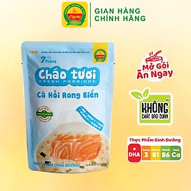 Cháo Tươi Cá Hồi Rong Biển Cây Thị