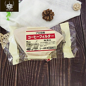 Hình ảnh Giấy lọc cà phê Coffee Filter Paper - 100 tờ Made in Japan - Skylife