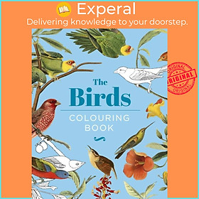 Sách - The Birds Colouring Book - Hardback Gift Edition by John Gerrard Keulemans (UK edition, hardcover)