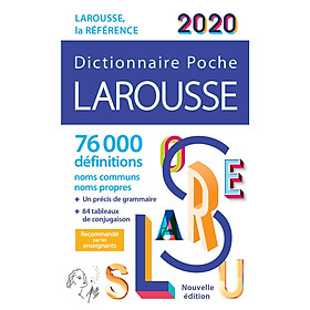 [Download Sách] Dictionnaire Poche Larousse - Poche Edition 2020