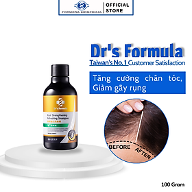 Dầu Gội Tăng Cường Chân Tóc Giảm Gãy Rụng Dr's Formula Root Strengthening Refreshing Shampoo 100g