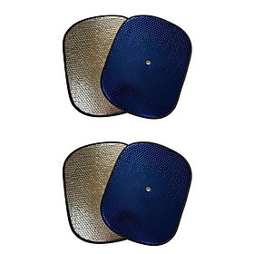 Tấm chắn nắng tròn xốp dày dặn cho xe ô tô - có miếng nút cố định- CHE NẮNG XE Ô TÔ