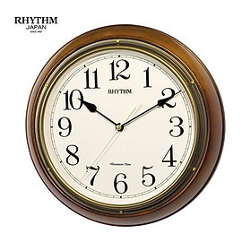 Mua Đồng hồ Rhythm CMH722CR06 Kt 32.0 x 7.0cm  1.15kg Vỏ gỗ. Dùng Pin.