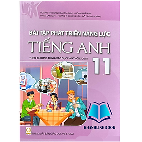 Sách - Bài tập phát triển năng lực Tiếng Anh 11