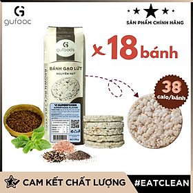 Bánh gạo lứt ăn kiêng, tập GYM GUfoods