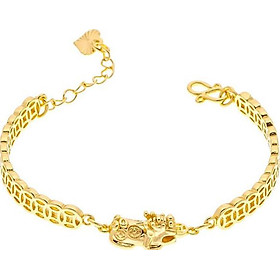 Vòng Tay Phong Thủy Kim Tiền Tỳ Hưu Vàng Kim Tiền Jewelry - Gia Tặng Vượng Khí - Xua Đi Vận Xấu