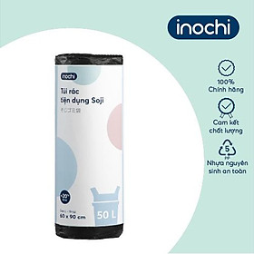 Mua Túi rác tiện dụng Inochi - Soji 50L x 19 túi (Size L)có quai cầm