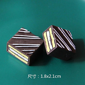 *HN* Charm mô hình các loại bánh kẹo sô cô la chocolate trang trí điện thoại, nhà búp bê, epoxy, DIY