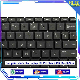 Bàn phím dành cho Laptop HP Pavilion X360 11-ad026tu - Hàng Nhập Khẩu mới 100%