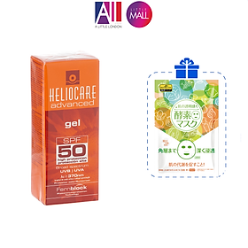 Gel chống nắng phổ rộng không màu Heliocare Advanced Gel SPF50 50ml TẶNG