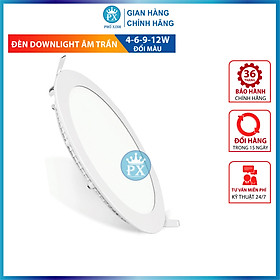 Mua ĐÈN panel LED ÂM TRẦN ( 3 màu) MBD-219X CÔNG SUẤT 4W  6W  9W  12W đèn dowlight