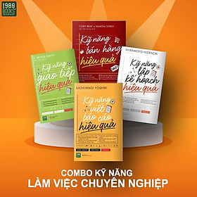 Combo 4 Cuốn Sách Kỹ Năng Làm Việc Chuyên Nghiệp