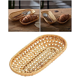Fruit Bread Basket Tray Storage Basket Woven Fruit Basket Eco-friendly S
