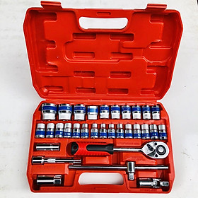 Mua Bộ Khẩu Tuýp Tay Vặt 1 Trong 2 Đa Năng 32 Chi Tiết Cao Cấp Không Gỉ