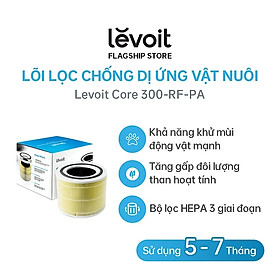 Mua Lõi Lọc Không Khí Chóng Dị Ứng Vật Nuôi Cho Máy Lọc Levoit Core 300/300S RF-PA | Bộ Lọc HEPA 3 Lớp | Hàng Chính Hãng