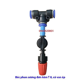 Mua Béc phun sương cam đơn Kèm van áp T8mm