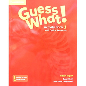 Guess What! Level 1 Activity Book with Online Resources British English