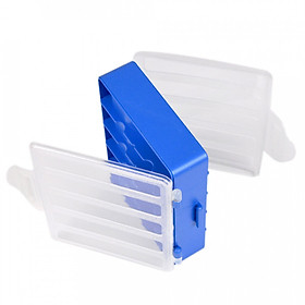 Hộp Nhựa Đựng Lưỡi Câu Trong Suốt Xanh (12.8 x 10 x 3.7cm)