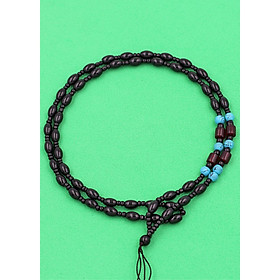 Vòng cổ hạt đá thạch anh đen - Dây chuyền đeo cổ 