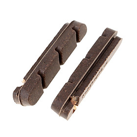 2pcs Bicycle Replacement Brake Pads Inserts Rims Cycling Parts for Road Bike