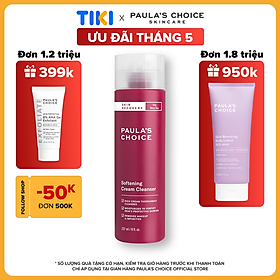 Sữa rửa mặt phục hồi da và làm dịu da Paula’s Choice Skin Recovery Softening Cream Cleanser 237ml