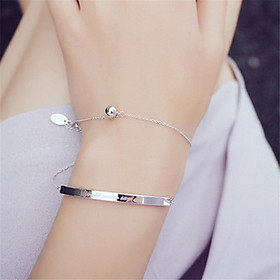 Lắc tay thời trang titanium LT54