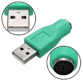 Mua Đầu Chuyển Đổi Usb Male Sang Ps2 Female Cho Bàn Phím Và Chuột