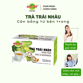 Trà Trái Nhàu Túi Lọc Khỏe Gân Cốt Tốt Hỗ Trợ Giảm Đau Khớp - Hùng Phát Thương Hiệu 35 Năm