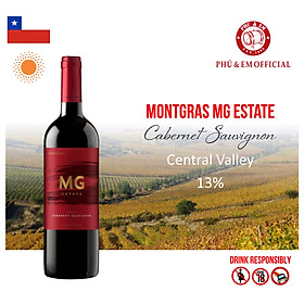 Rượu Vang Đỏ Chile MontGras MG Estate Cabernet Sauvignon