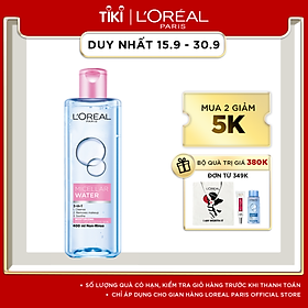 Nước tẩy trang L'Oreal Paris 3-in-1 Micellar Water 400ml