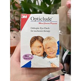 Combo 3 hộp băng dán mắt tập nhược thị 3M Nexcare cỡ bé 1537 cho trẻ dưới 4 tuổi, 50 miếng/hộp ( bao bì mới)