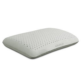 Gối Nằm Cao Su Thiên Nhiên Liên Á Oval Grey kích thước 45x65x12cm