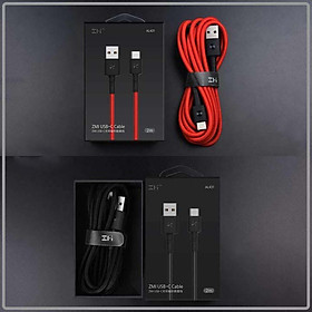 Cáp Type-C Bọc Kevlar Siêu Bền Xiaomi Zmi AL431 Dài 2m - Hàng Nhập Khẩu