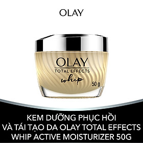 Kem Dưỡng Phục Hồi Và Tái Tạo Da Olay Total Effects Whip Active Moisturizer 50g