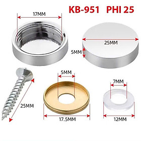 Chụp Đầu Vít Inox 304 Nhiều Kích Thước KB-951