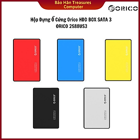Hộp đựng ổ cứng 2.5" SSD/HDD SATA USB 3.0 Orico 2588US3 - Hàng Chính Hãng