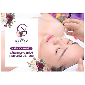 Little Garden Spa - Sáng Da Mờ Thâm Với Tinh Chất Diệp Lục