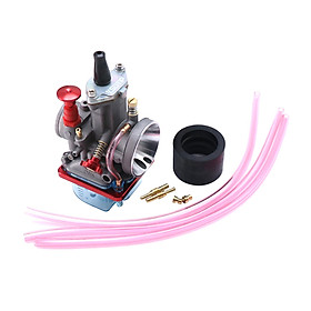 Racing Carburetor Carb with Power Jet for PWK, Motorcycle, ATV, UTV, Scooter, Quad Bike 2T 4T Engine Motocross Dirt Pit Bike 75cc - 250cc